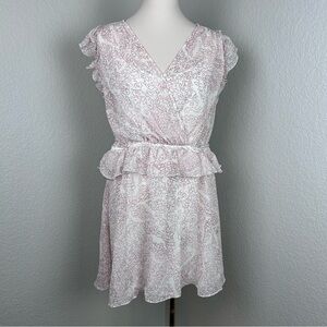 Ted Baker Women's Dress Evelyna textured Floral Print Sheer Lined